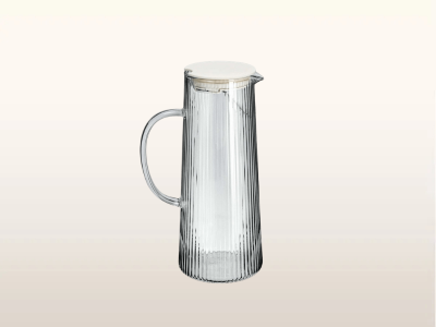 Jarro de vidro para sucos