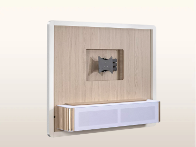 Painel de TV da sala de estar